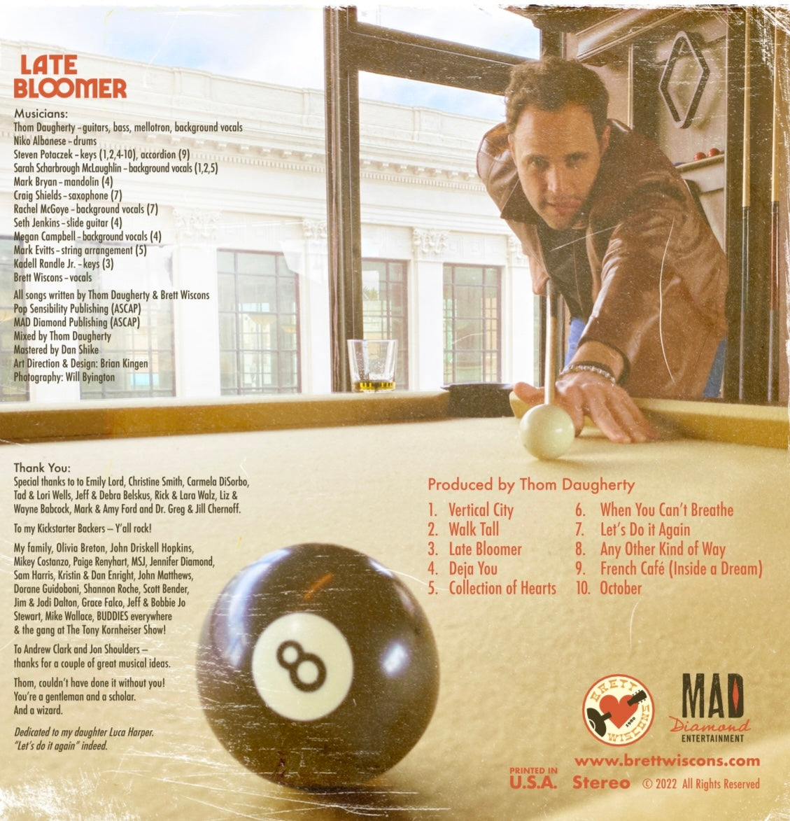LATE BLOOMER CD